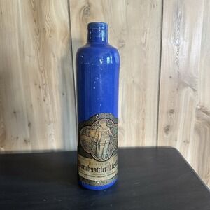 1970s Jim Beam BEAMEISTER Bernkasteler Riesling Wine Stoneware Bottle VINTAGE